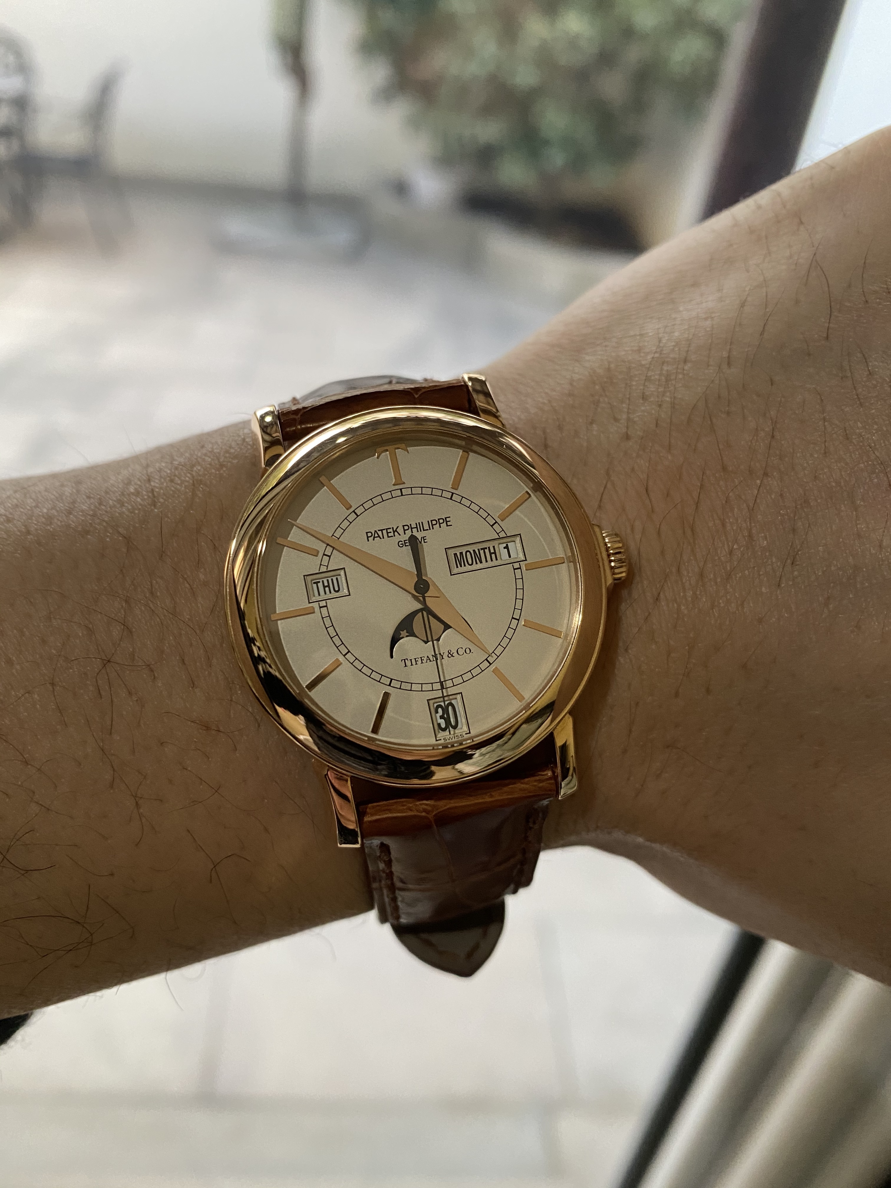 【锋哥名表分享】百达翡丽5150(又名t150)蒂芙尼tiffany限量